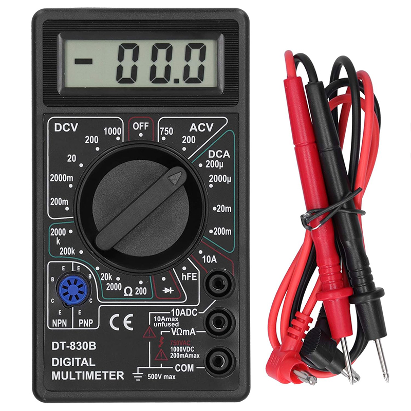 Analog Meter Gauge - Multimètre Portable de tension, testeur de