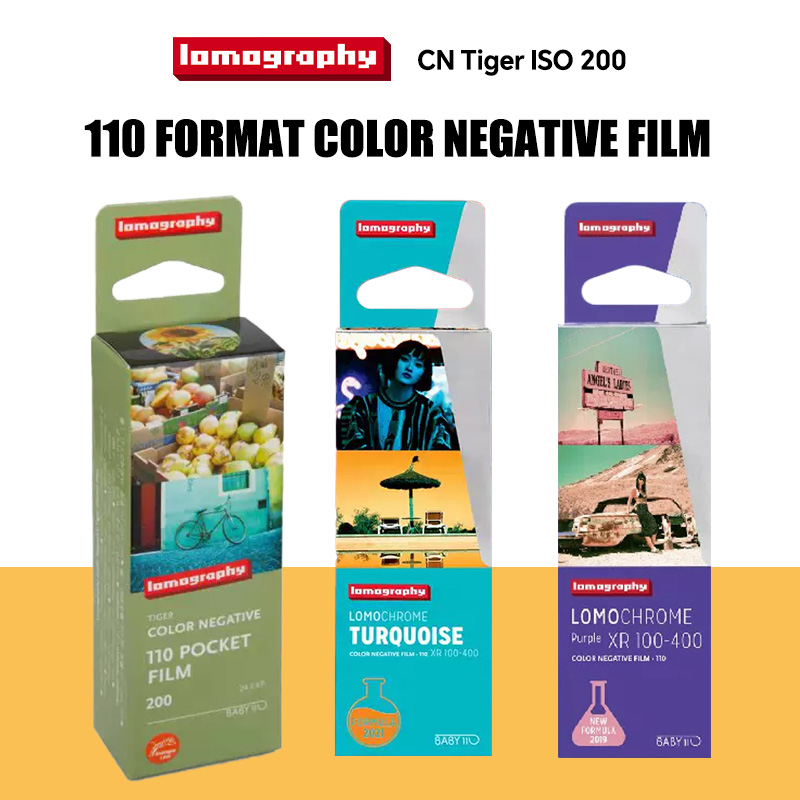 Instant Film Pack - Film couleur négatif Lomography 110 LomoChrome