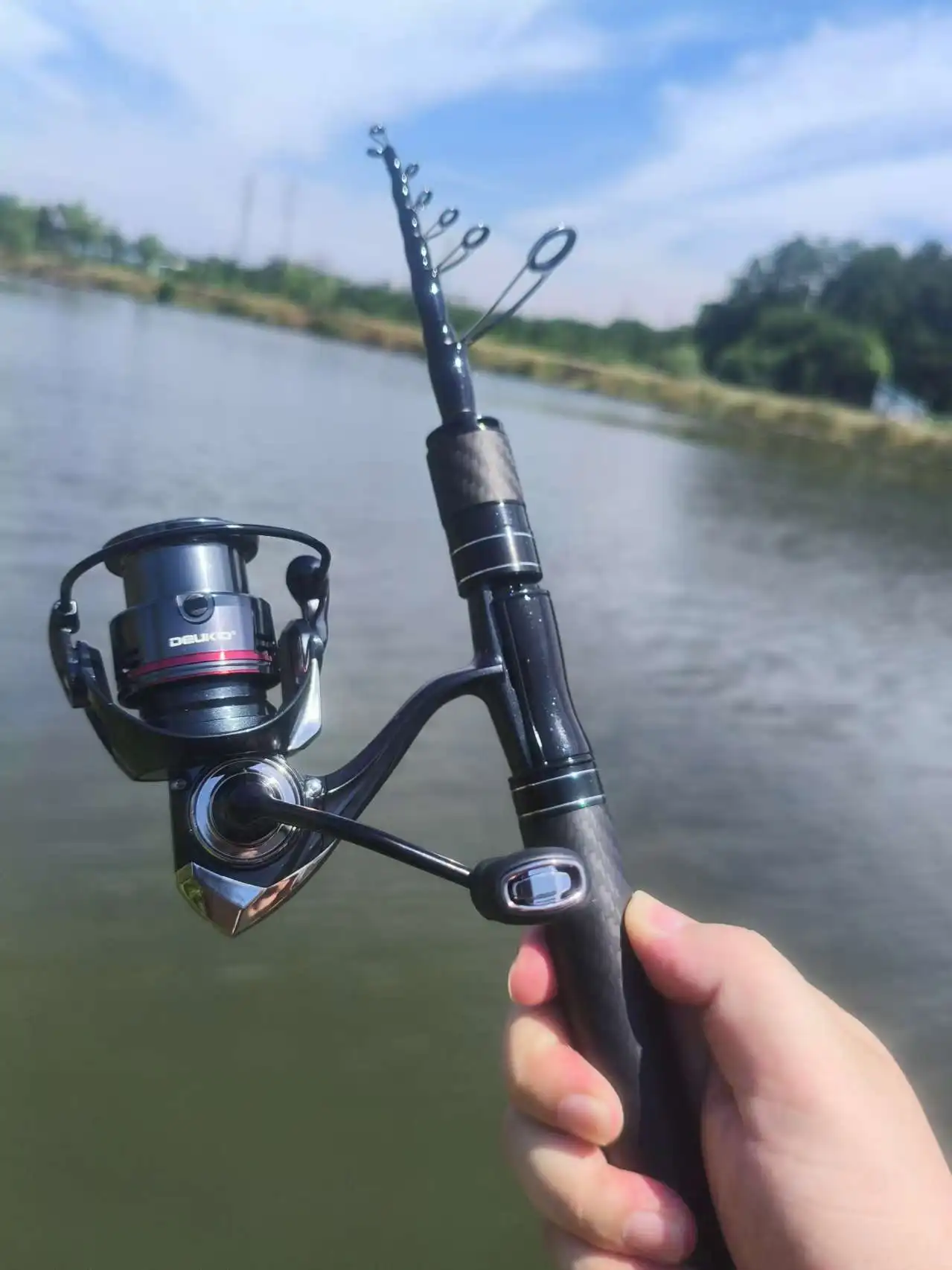 Developing Tank Reel - DEUKIO Combo canne à pêche et