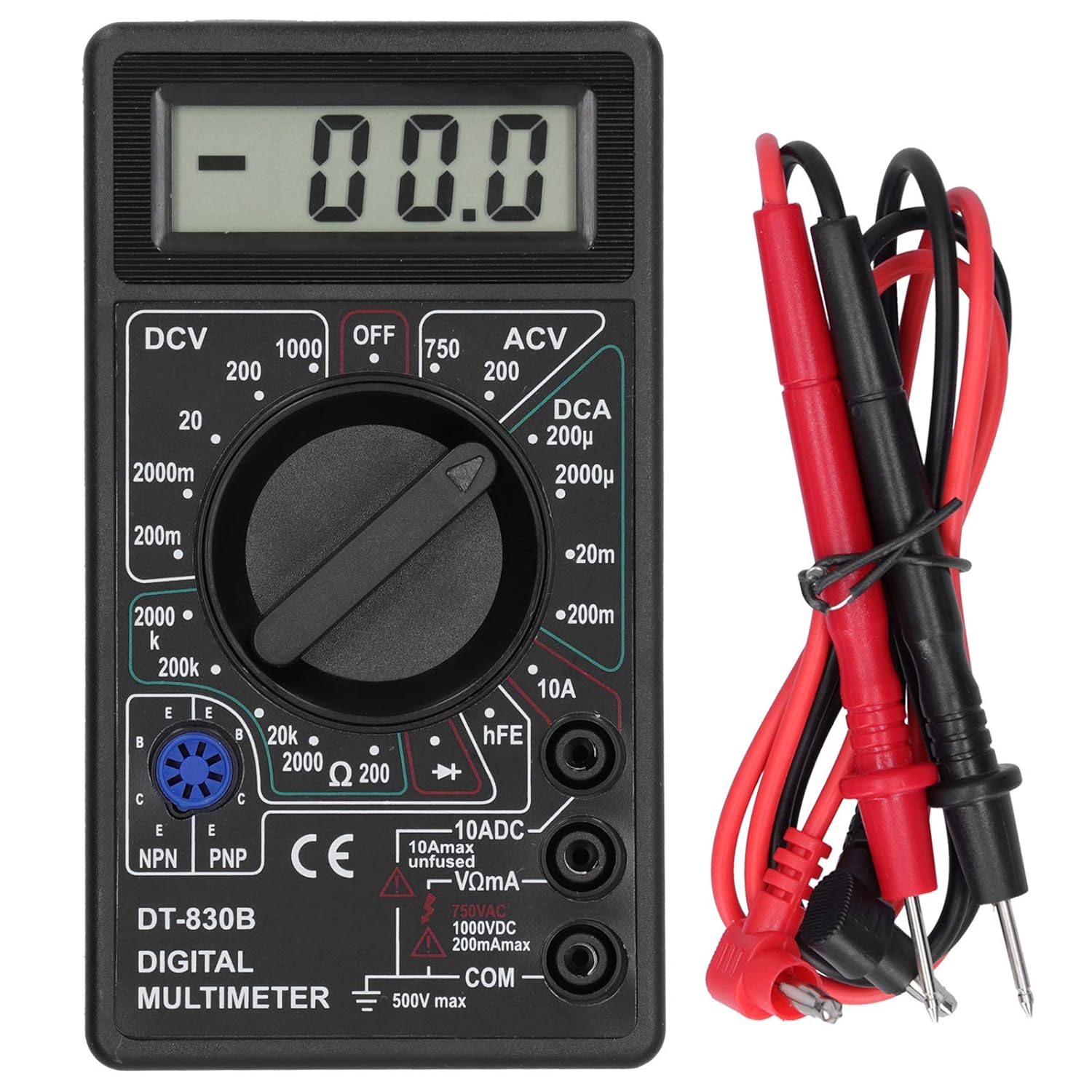 Analog Meter Gauge - Testeur de multimètre numérique, ampèremètre de