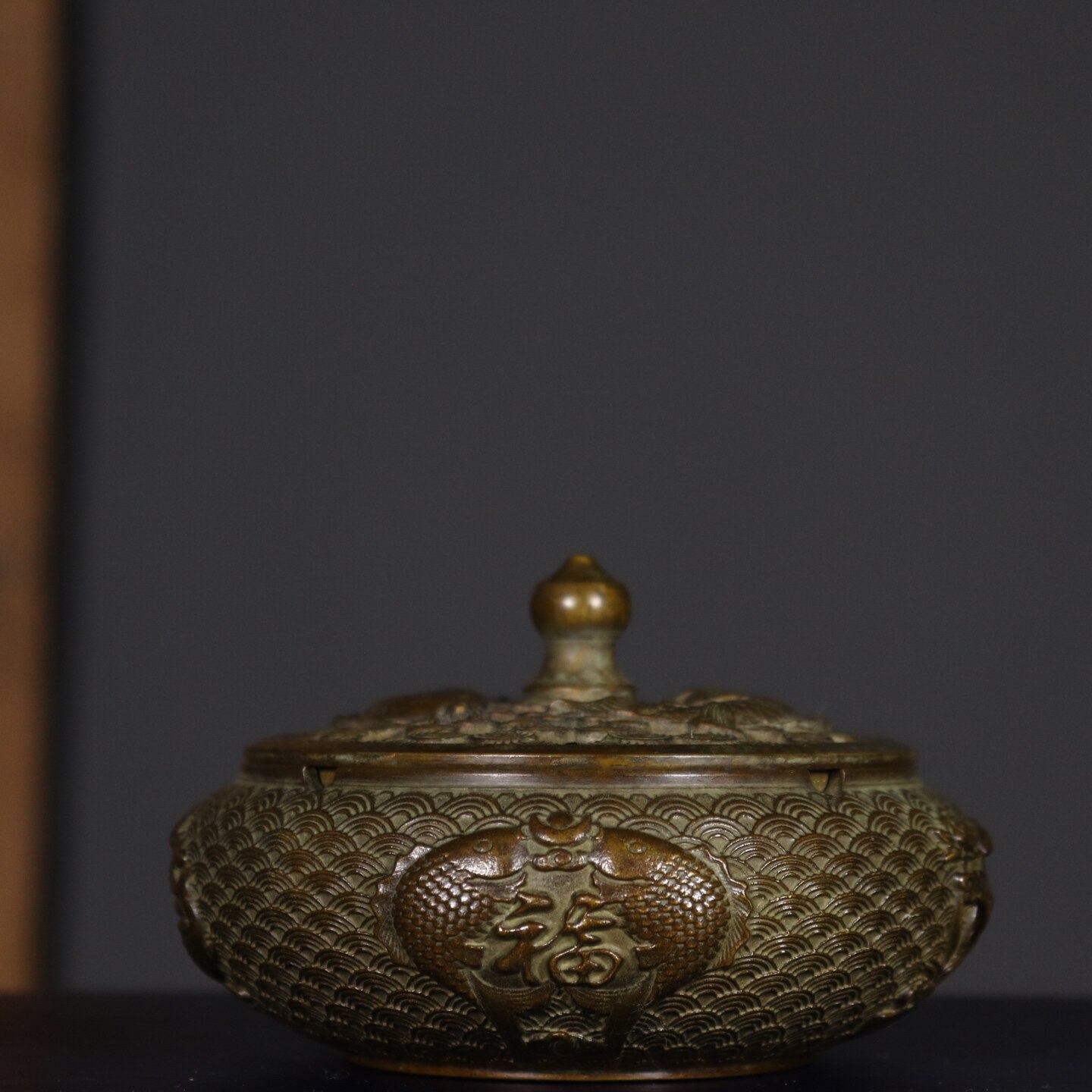 Vintage Collectible Ashtrays - Cendrier antique en cuivre pur à
