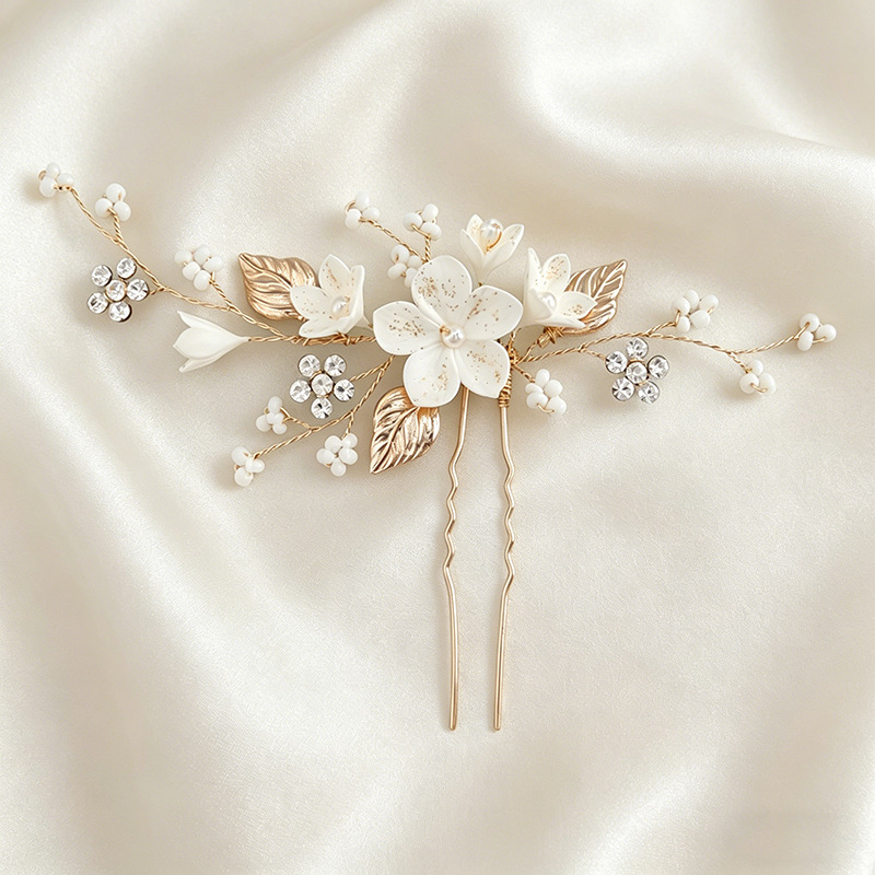 Vintage Item - Accessoire de cheveux de mariée en