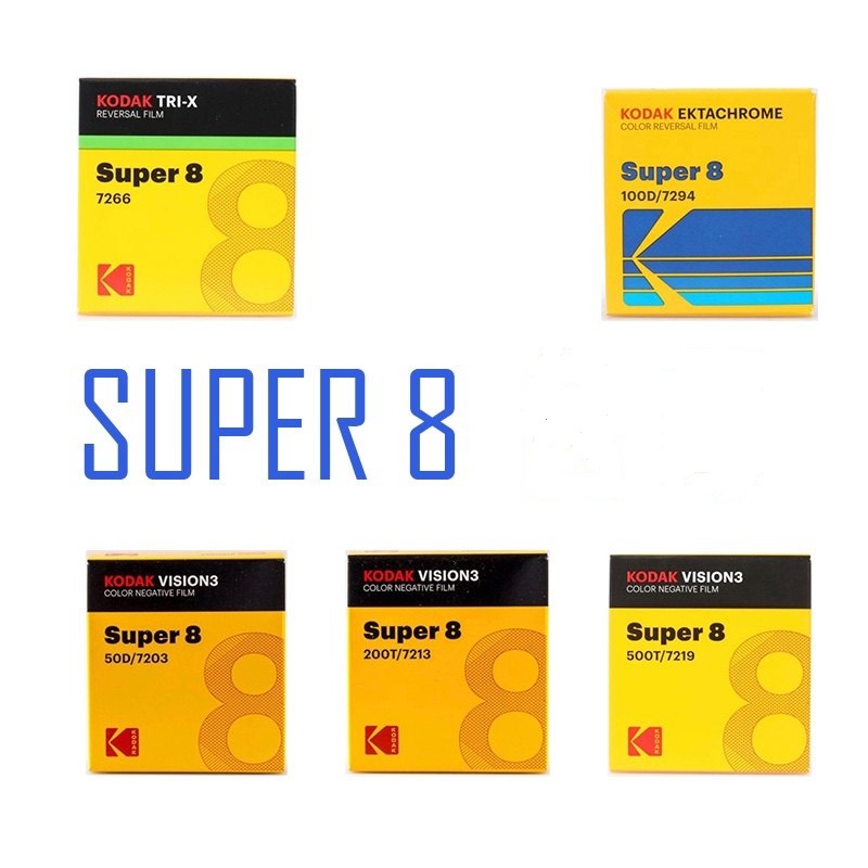 Instant Film Pack - Film Kodak Super 8 Couleurs Spot
