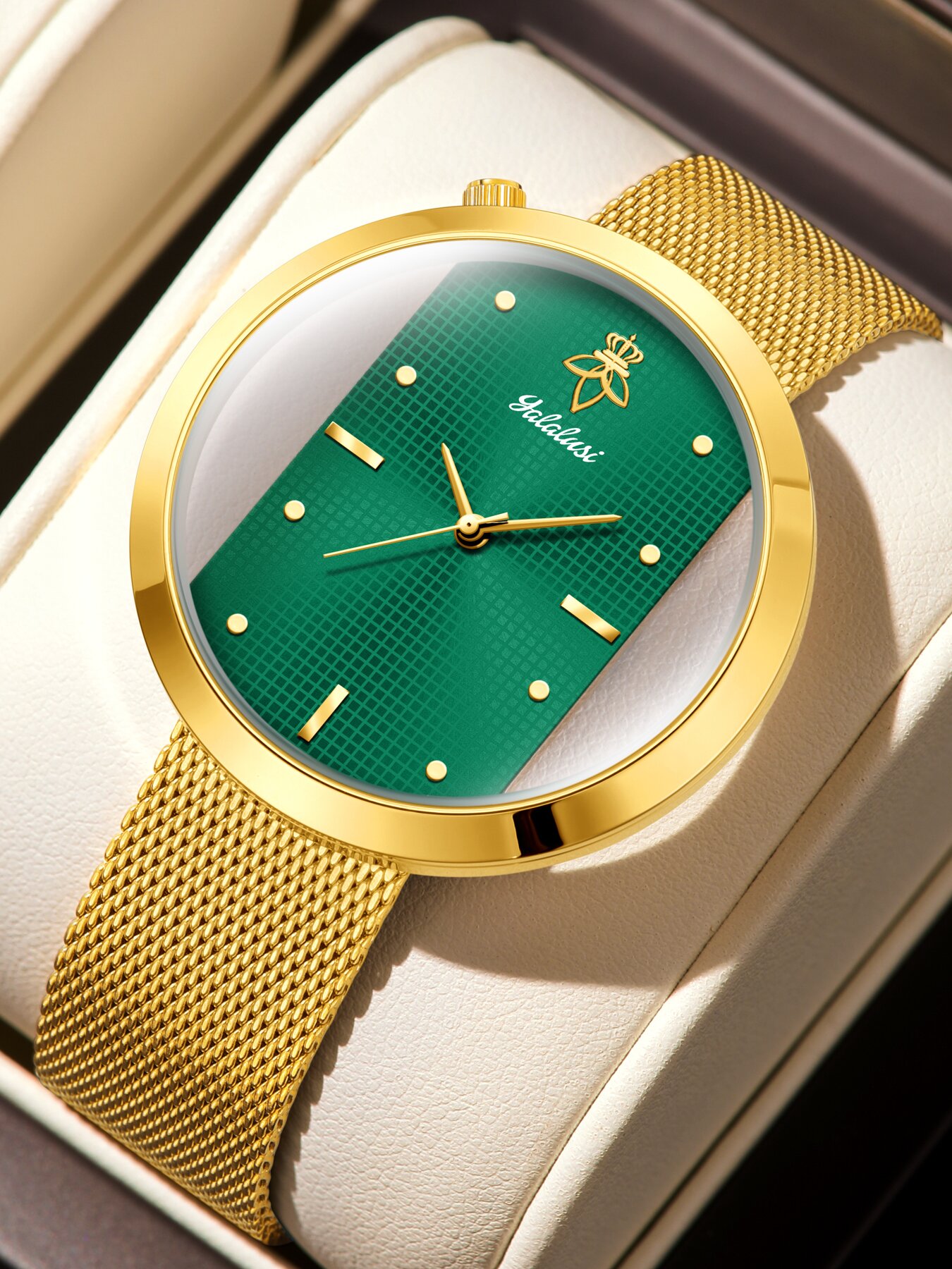 Vintage Watch Crystal - Montre pour femmes YaLaLuSi de style