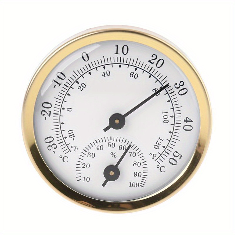 Analog Meter Gauge - Thermomètre et hygromètre 2 en 1,
