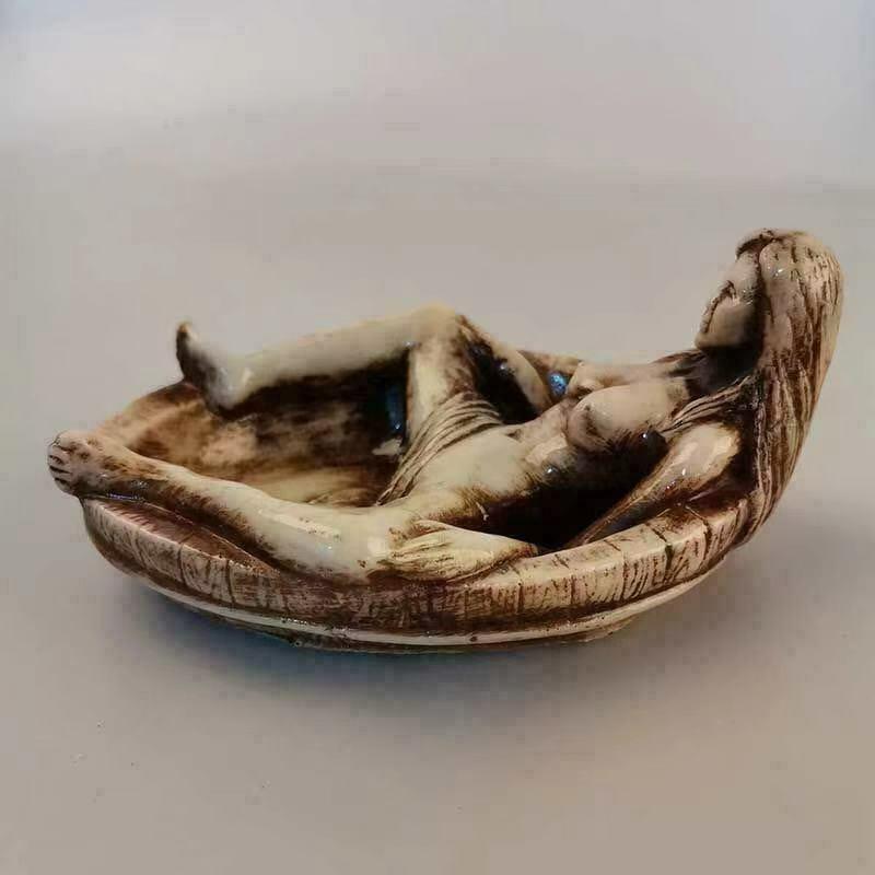 Vintage Collectible Ashtrays - Cendrier antique chinois rare - Magnifique