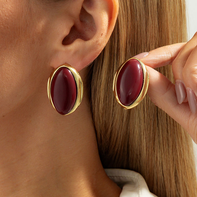 Bague ovale en résine pour fem - Vintage Item avis et prix