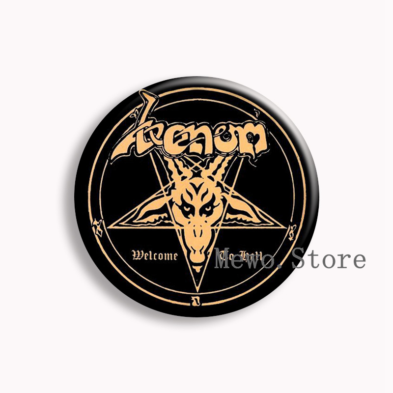 Rock Mayhem – broche à bouton  - Vintage Collectible Buttons avis et prix
