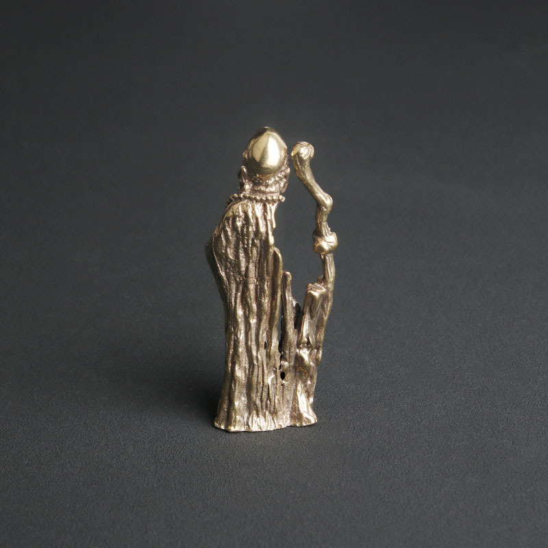 Statue de Maître Zen en Laiton - Vintage Collectible Ornaments avis et prix