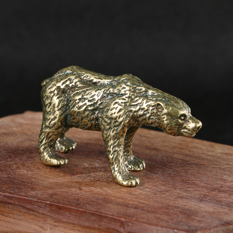 1 pièce Sculpture d'ours vinta - Vintage Collectible Bears avis et prix