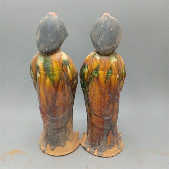 Statues de femmes peintes Tang - Vintage Collectible Pottery avis et prix