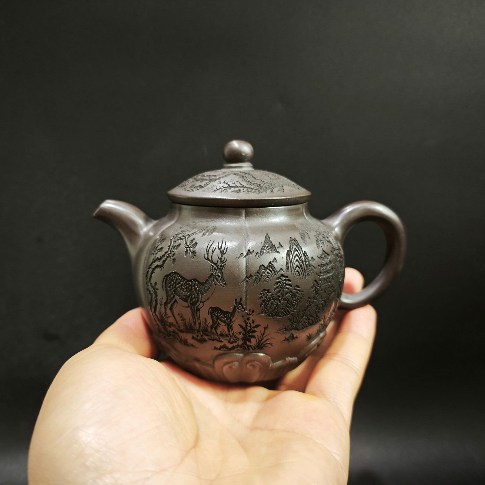 Théière vintage Yixing Zisha 1 - Vintage Collectible Pottery avis et prix