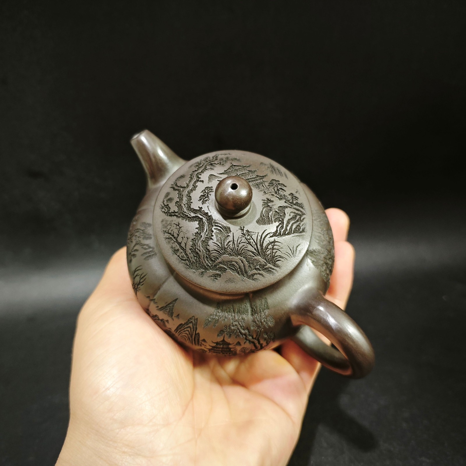 Théière vintage Yixing Zisha 1 - Vintage Collectible Pottery avis et prix