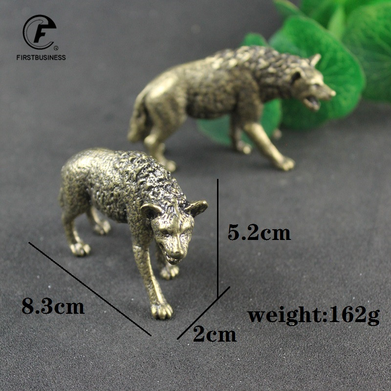 Statue de Hyena en laiton mass - Vintage Collectible Ornaments avis et prix