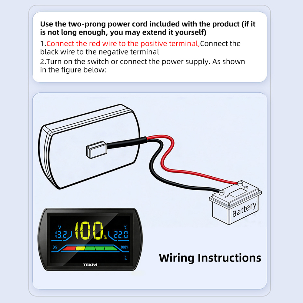 Voltmètre de capacité de batte - Analog Meter Gauge avis et prix