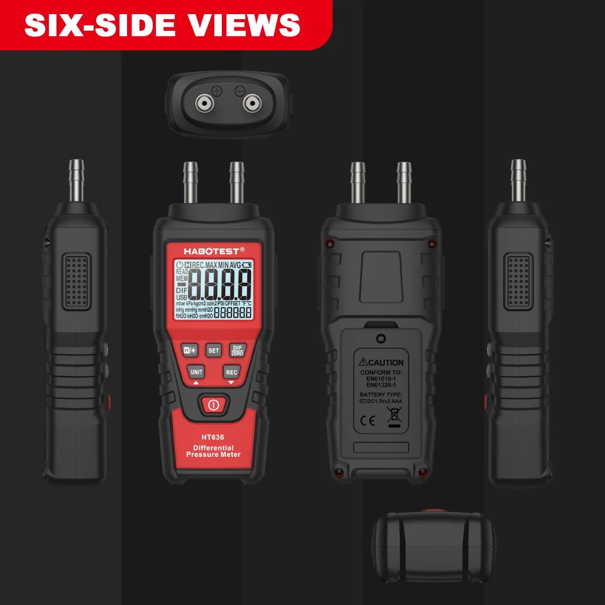 HABOTEST HT636 manomètre numér - Analog Meter Gauge avis et prix