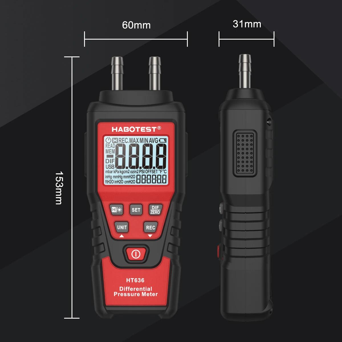 HABOTEST HT636 manomètre numér - Analog Meter Gauge avis et prix