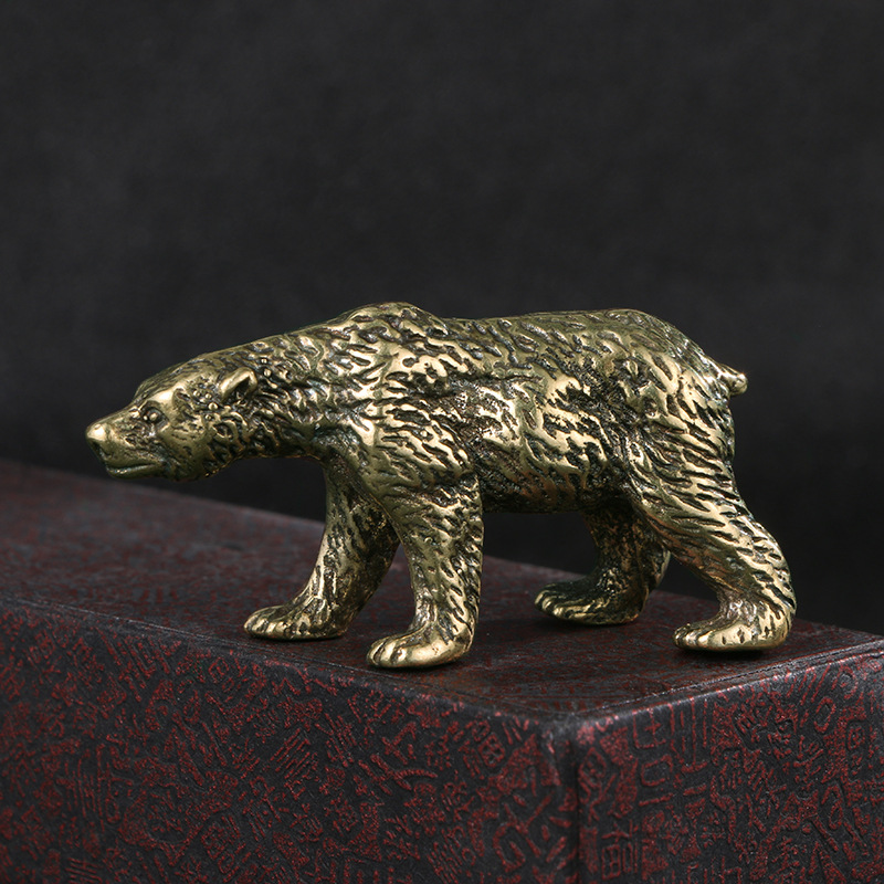 Statue d'ours vintage chinoise - Vintage Collectible Bears avis et prix