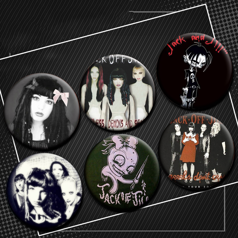 Broche noire à huit Jack Off J - Vintage Collectible Buttons avis et prix