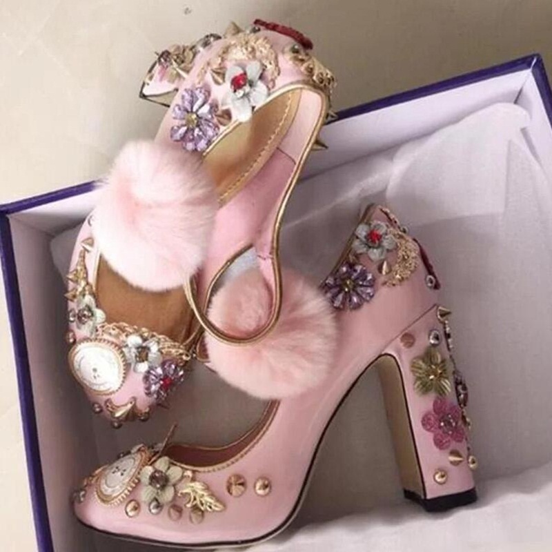 Chaussures à talons hauts épai - Vintage Watch Crystal avis et prix