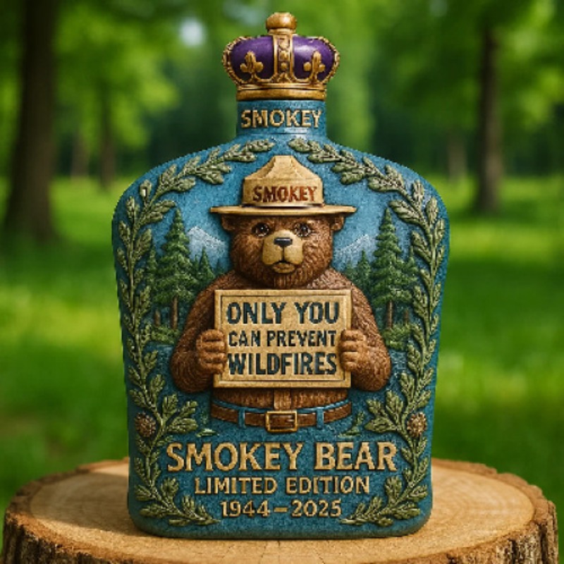 Carafe à whisky Smokey Bear po - Vintage Collectible Bears avis et prix
