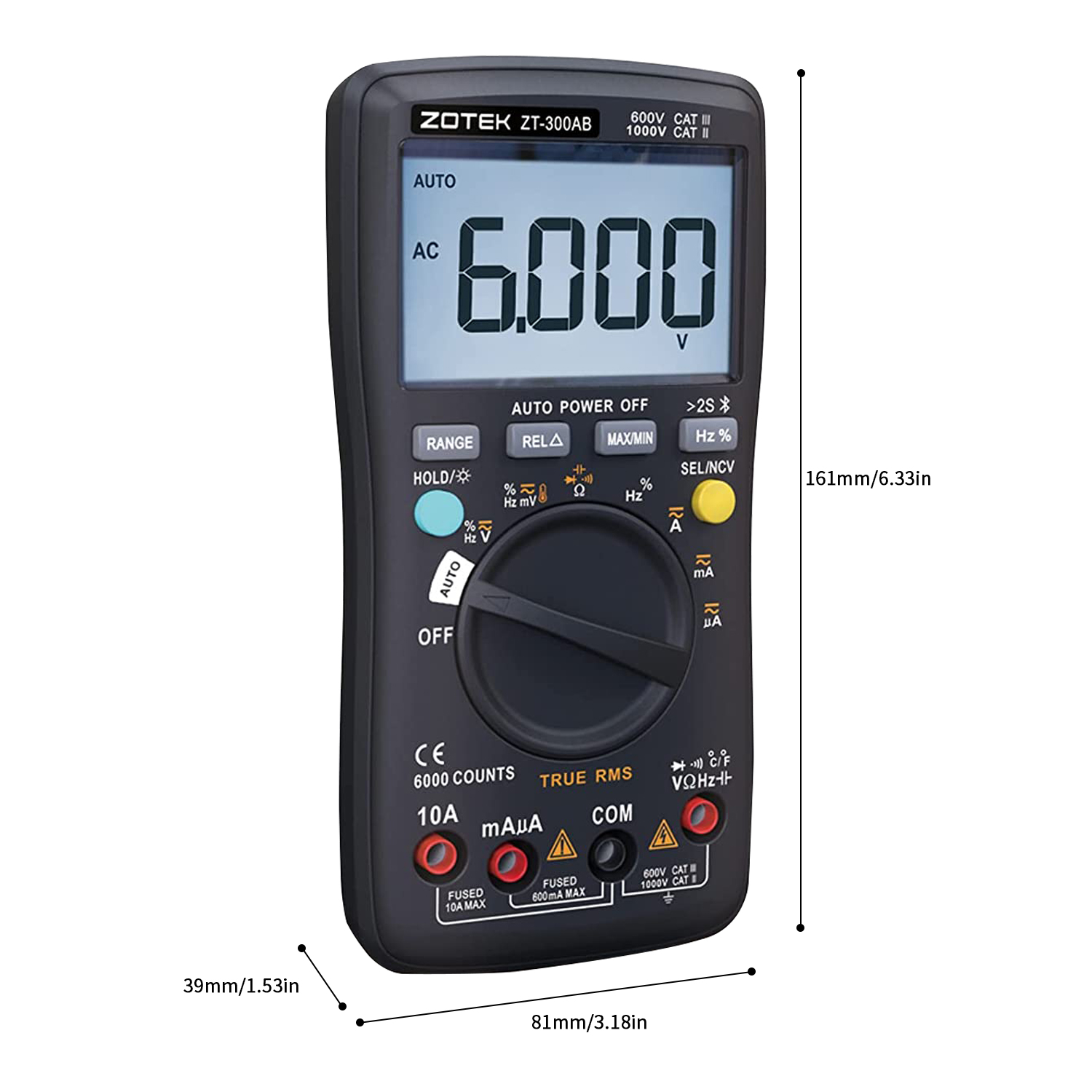 ZOYI-Multimètre numérique prof - Analog Meter Gauge avis et prix
