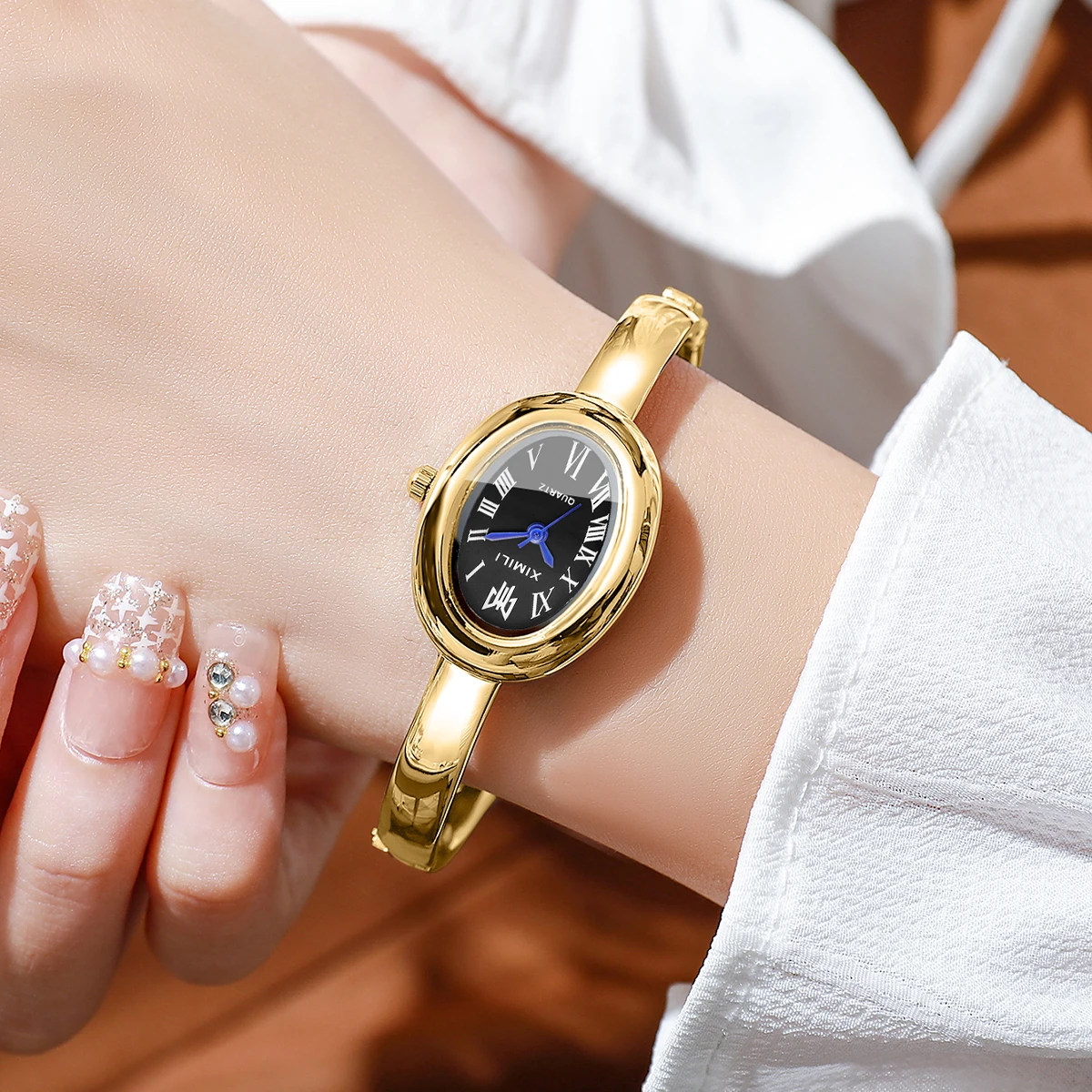 Montre-bracelet vintage ovale  - Vintage Watch Crystal avis et prix