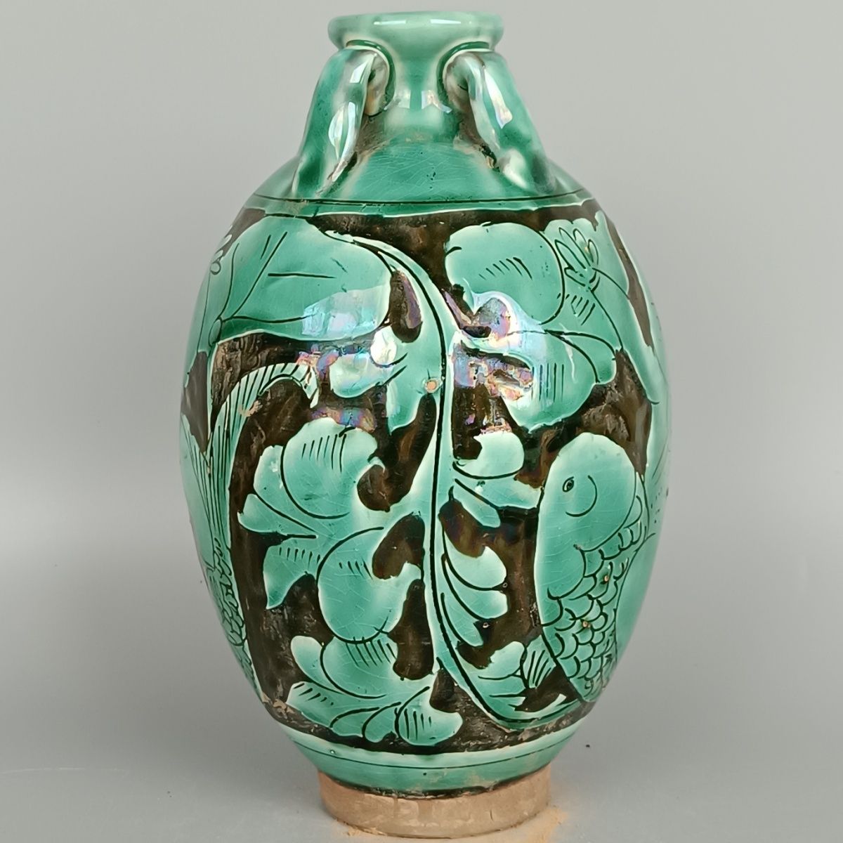 Vase antique vintage à quatre  - Vintage Collectible Pottery avis et prix