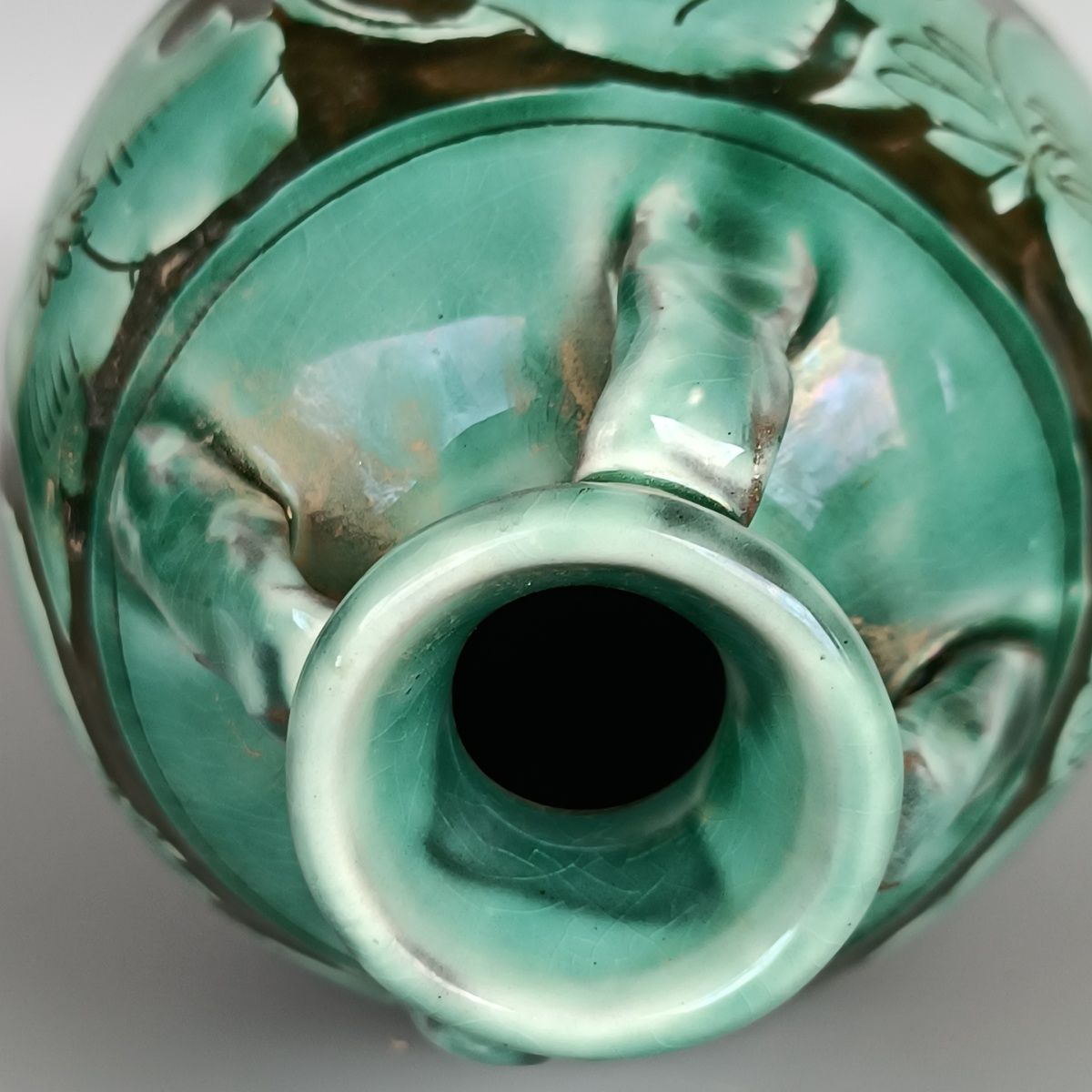 Vase antique vintage à quatre  - Vintage Collectible Pottery avis et prix