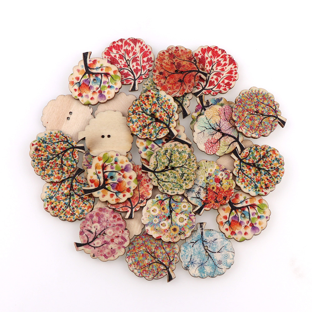 Boutons en bois de la série Vi - Vintage Collectible Buttons avis et prix